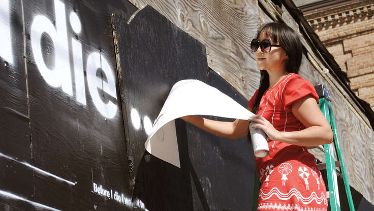 What We Wish For: Candy Chang's Before I Die Project Featured on CNN